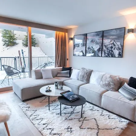 Luxueux Skis Aux Pieds, Jacuzzi Privatif Lejlighed *