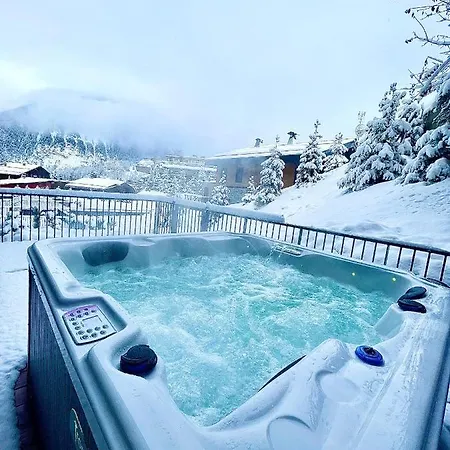 Jacuzzi Prive, Residence Moderne Au Pied Des Pistes- Courchevel 1550 * Courchevel
