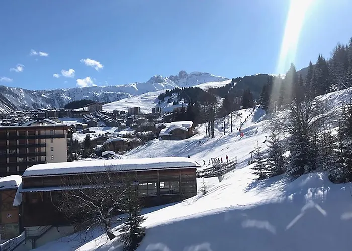 شقة Luxueux Skis Aux Pieds, Jacuzzi Privatif كورشوفيل