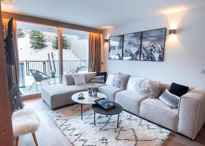 Luxueux Skis Aux Pieds, Jacuzzi Privatif شقة *